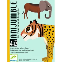 Jeu d'observation et de rapidité Anijumble|Djeco Discount