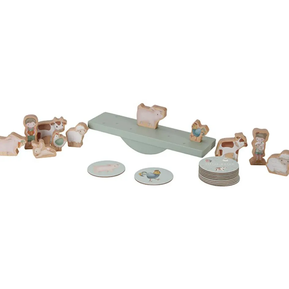 Jeu d'équilibre en bois Little Farm|Little Dutch New