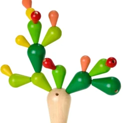 Best Plan Toys Jeu d'équilibre Mikado cactus