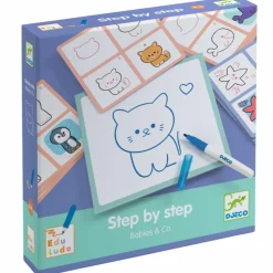 Jeu éducatif Edulodo Step by step Babies & Co|Djeco