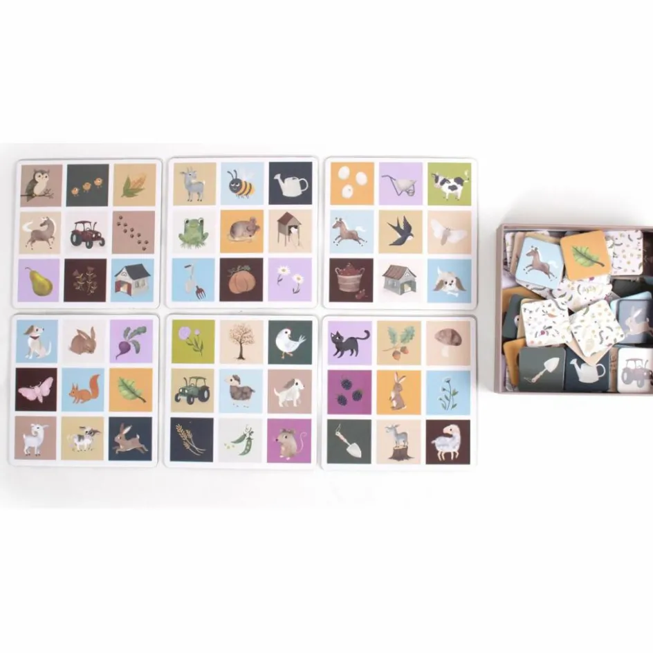 Clearance Filibabba Jeu loto des images A la ferme