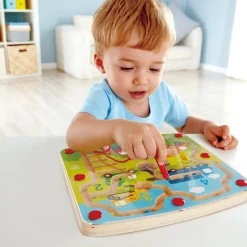 Jeu magnétique labyrinthe chantier|Hape Online