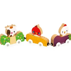 Jeu magnétique Les animaux de la ferme (3 pièces)|Janod Clearance