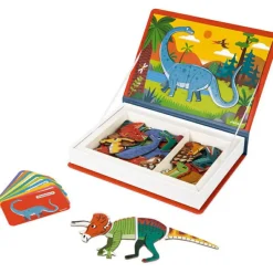 Jeu magnétique Magneti'Book Dinosaures|Janod New