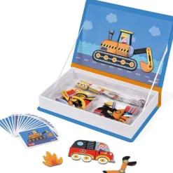 Hot Janod Jeu magnétique Magneti'Book Bolides
