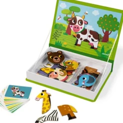 Jeu magnétique Magneti'Book Animaux|Janod New