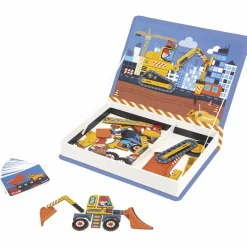 Jeu magnétique magneti'Book Construction|Janod New