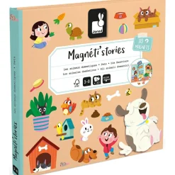 Jeu magnétique Magneti'stories Les animaux domestiques|Janod Online