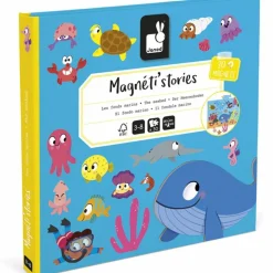 Discount Janod Jeu magnétique Magneti'Stories Les Fonds Marins
