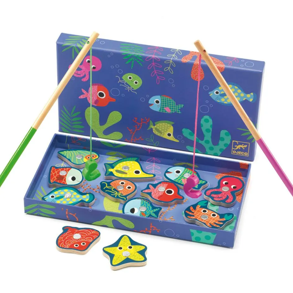 Jeu magnétique Pêche colorée|Djeco Hot