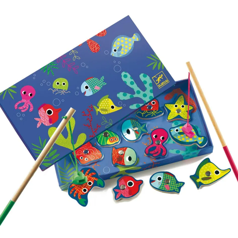 Jeu magnétique Pêche colorée|Djeco Hot