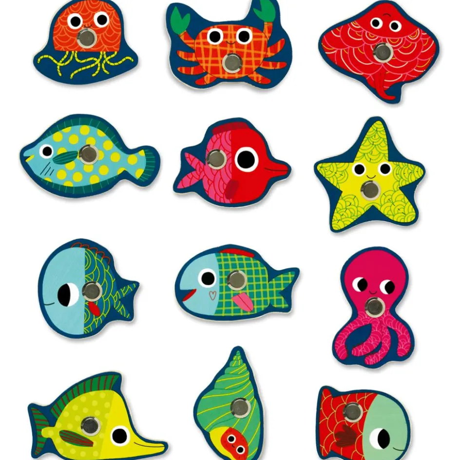 Jeu magnétique Pêche colorée|Djeco Hot