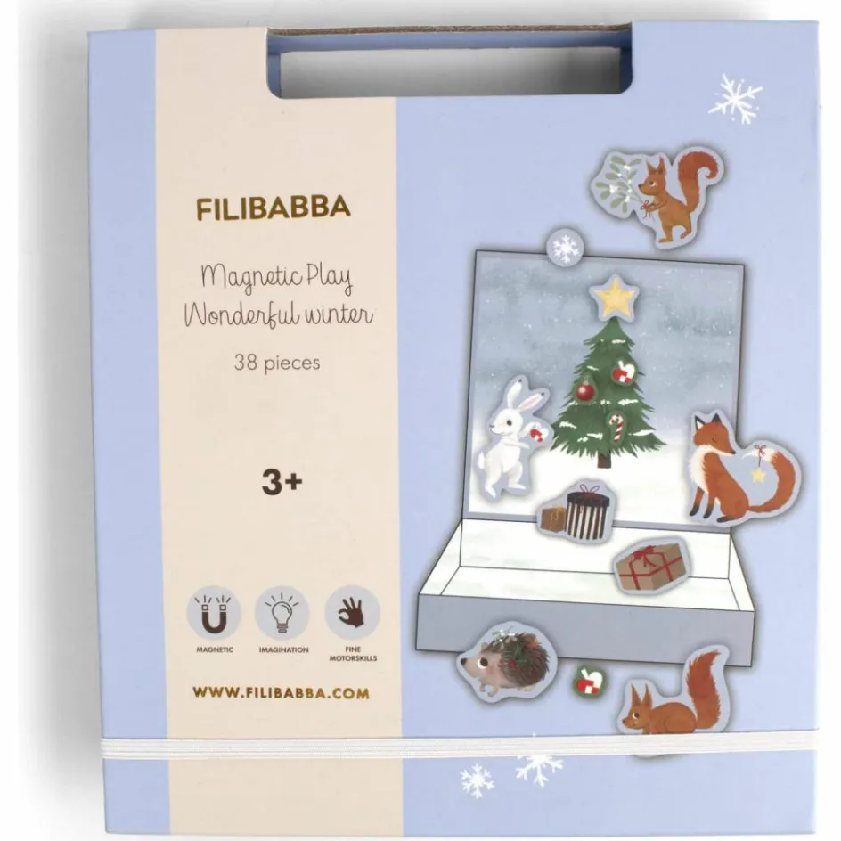 Jeu magnétique Wonderful Winter Forest Friends|Filibabba Sale