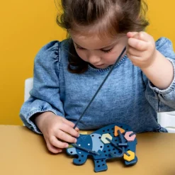 Jeux de laçage bois animaux|Trixie New