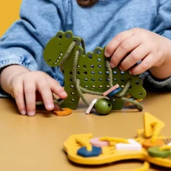 Jeux de laçage bois animaux|Trixie New