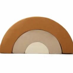 Charlie Crane Jeux en mousse Milo arc-en-ciel camel, sand, milk (3 blocs)