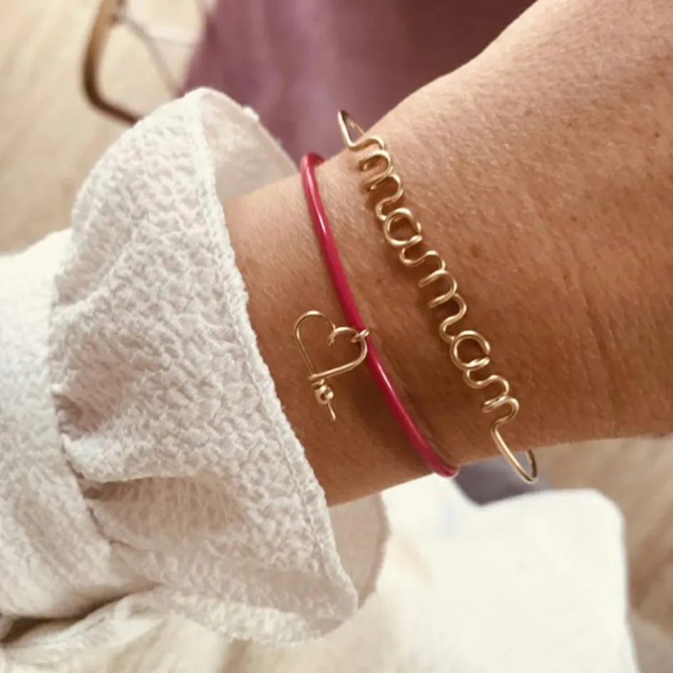 Sale Padam Padam Jonc Maman S (goldfilled jaune 14 carats)