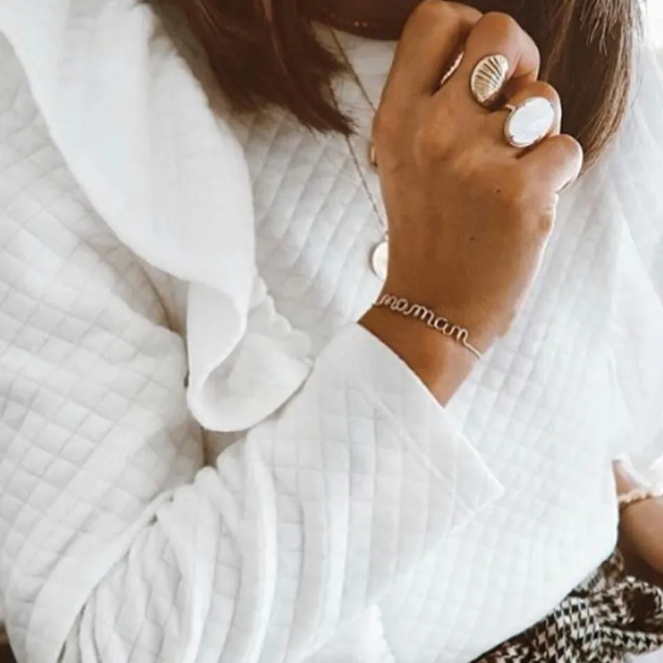 Sale Padam Padam Jonc Maman S (goldfilled jaune 14 carats)