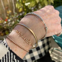 Jonc Mamie S (goldfilled jaune 14 carats)|Padam Padam Best