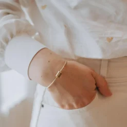 Clearance Mon Petit Poids Jonc personnalisable (argent rhodié)