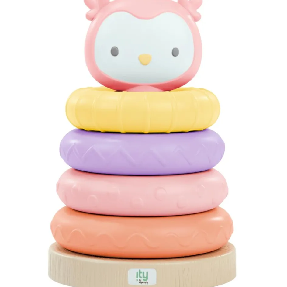 Jouet à empiler Nally la Chouette|Ingenuity Outlet