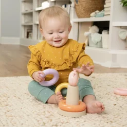 Jouet à empiler Nally la Chouette|Ingenuity Outlet