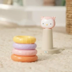 Jouet à empiler Nally la Chouette|Ingenuity Outlet