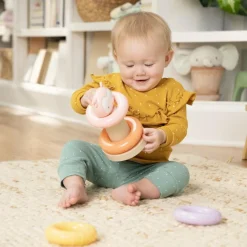 Jouet à empiler Nally la Chouette|Ingenuity Outlet