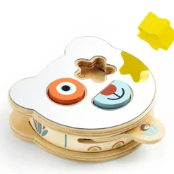 Jouet à encastrer Baby Blanc Boomi|Djeco Clearance