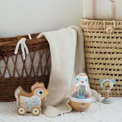 Jouet à rouler Baby Blanc Sing|Djeco New