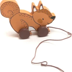 Jouet à tirer écureuil|Amadeus Les Petits Hot