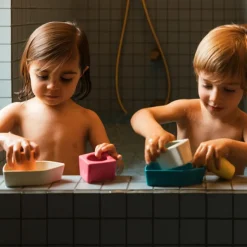 Outlet Oli & Carol Jouet de bain bateau en caoutchouc orange