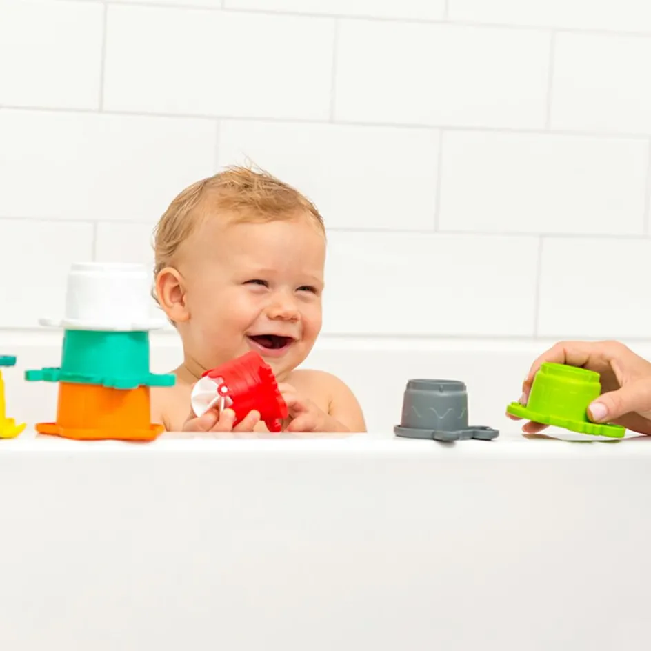 Jouet de bain gobelets gigogne (8 pièces)|Infantino New