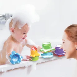 Jouet de bain gobelets gigogne (8 pièces)|Infantino New