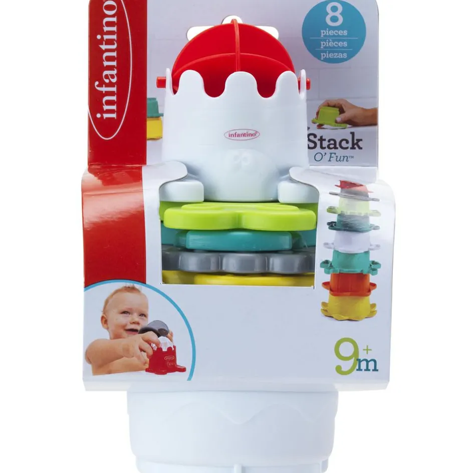 Jouet de bain gobelets gigogne (8 pièces)|Infantino New