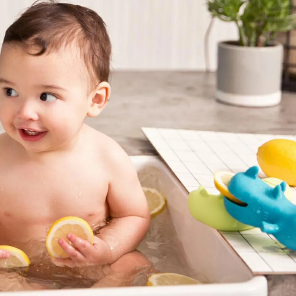 Jouet de bain Marius le rhinocéros flotteur|Lilliputiens Best