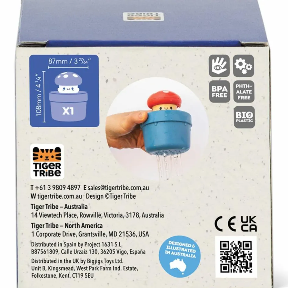 Best Tiger Tribe Jouet de bain Pop-Up Champignon