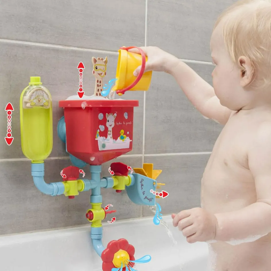 Jouet de bain Tuyaux folies|Sophie la girafe Discount