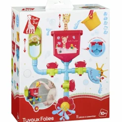 Jouet de bain Tuyaux folies|Sophie la girafe Discount