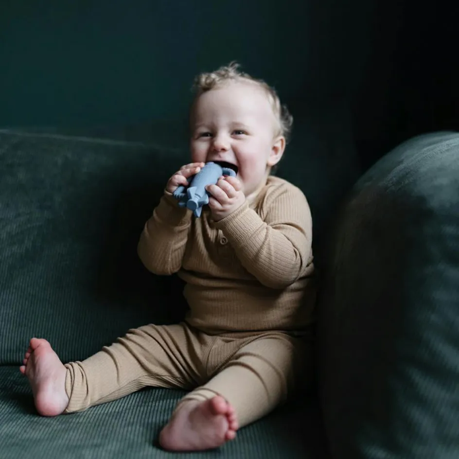 Jouet de dentition en silicone Rocket|Mushie Discount