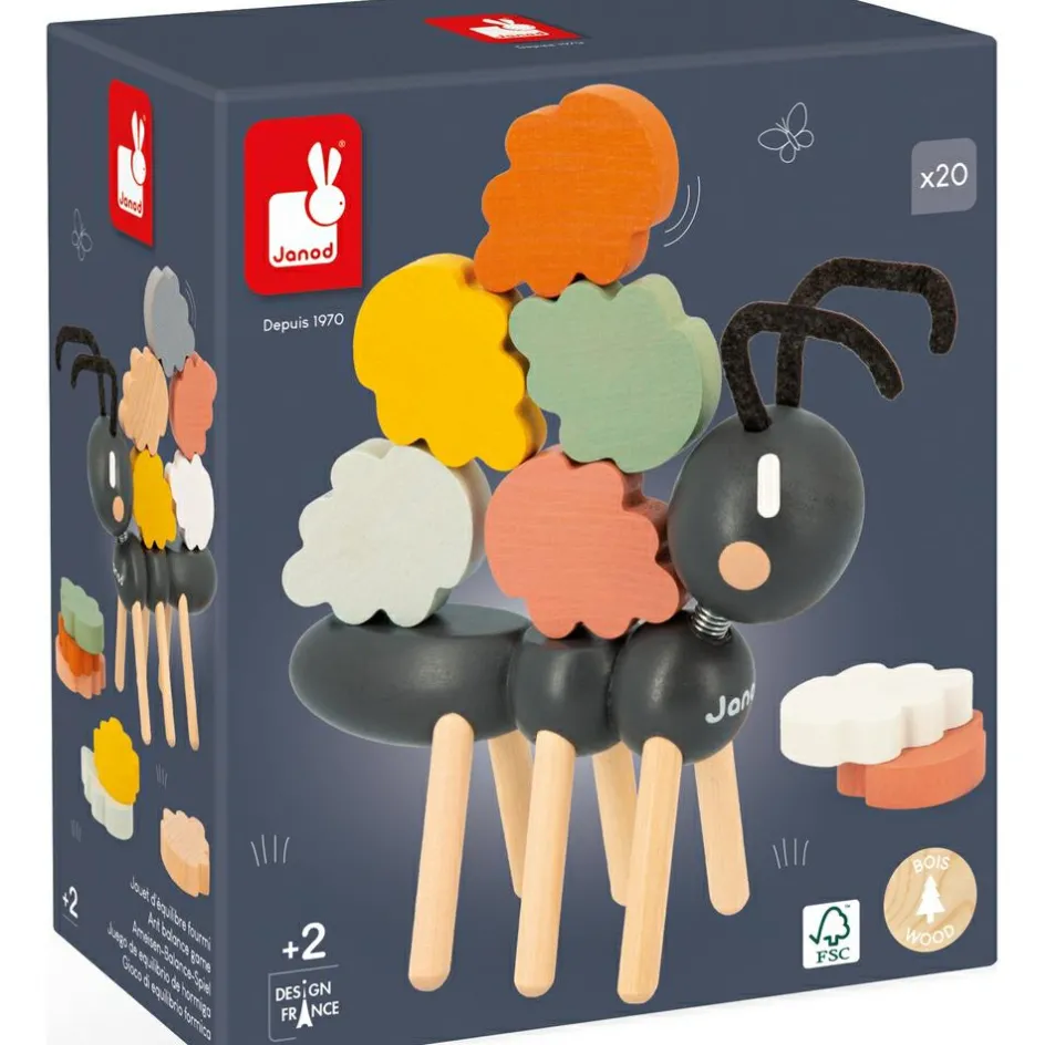 Online Janod Jouet d'équilibre fourmi Sweet Cocoon (20 pièces)
