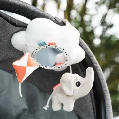 Jouet d'éveil à suspendre pour poussette Playground Multicolore|Done by Deer Discount