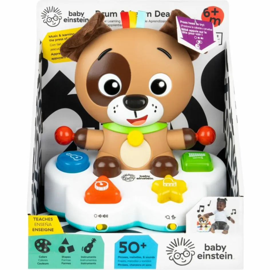 New Baby Einstein Jouet musical interactif Drum & Learn Dean