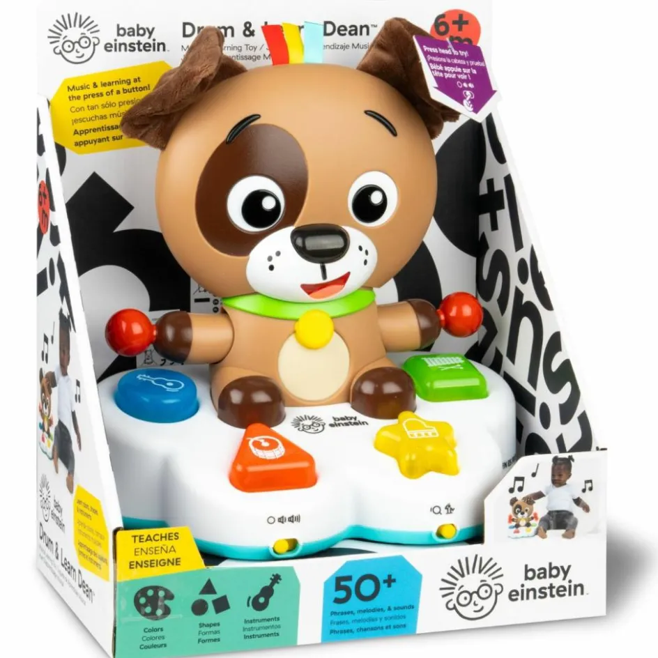 New Baby Einstein Jouet musical interactif Drum & Learn Dean