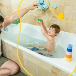 Jouets de bain empilables en silicone|Badabulle Outlet