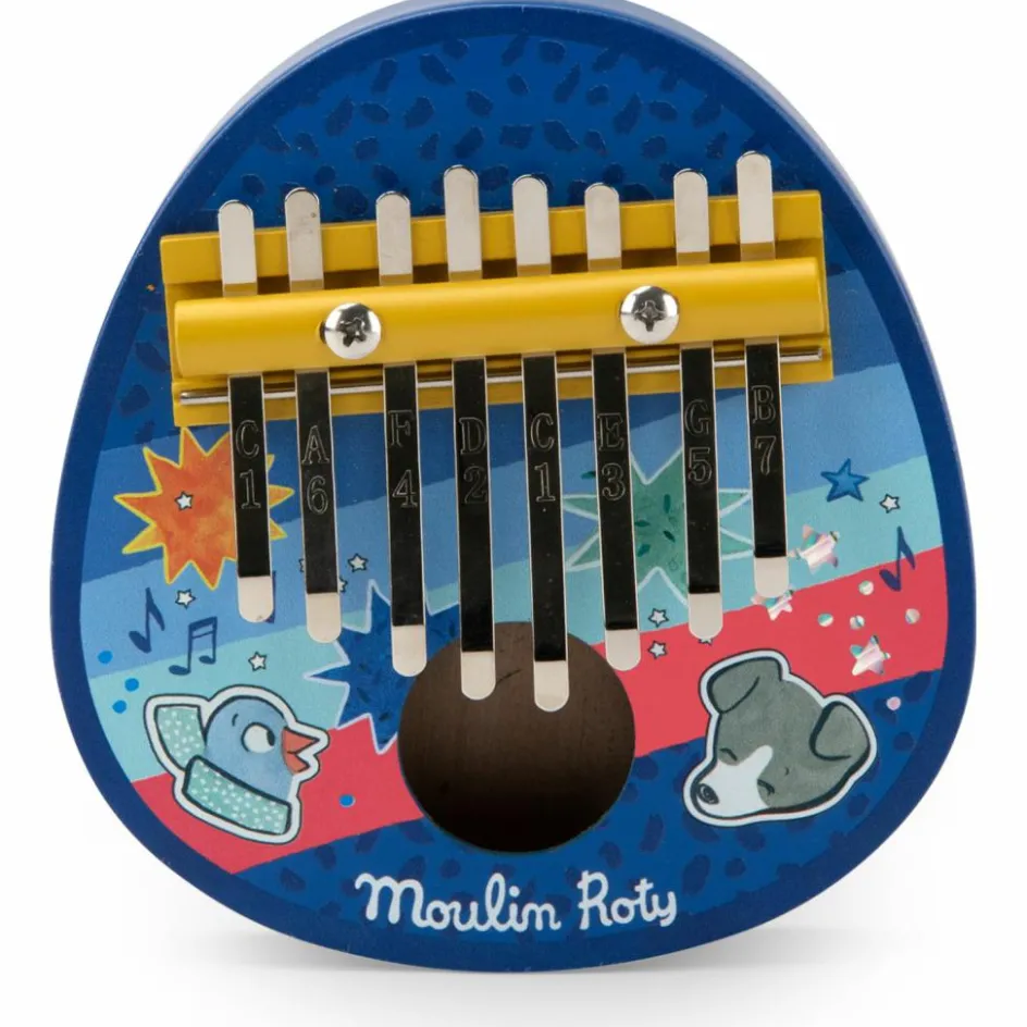 Discount Moulin Roty Kalimba Puce & Pilou
