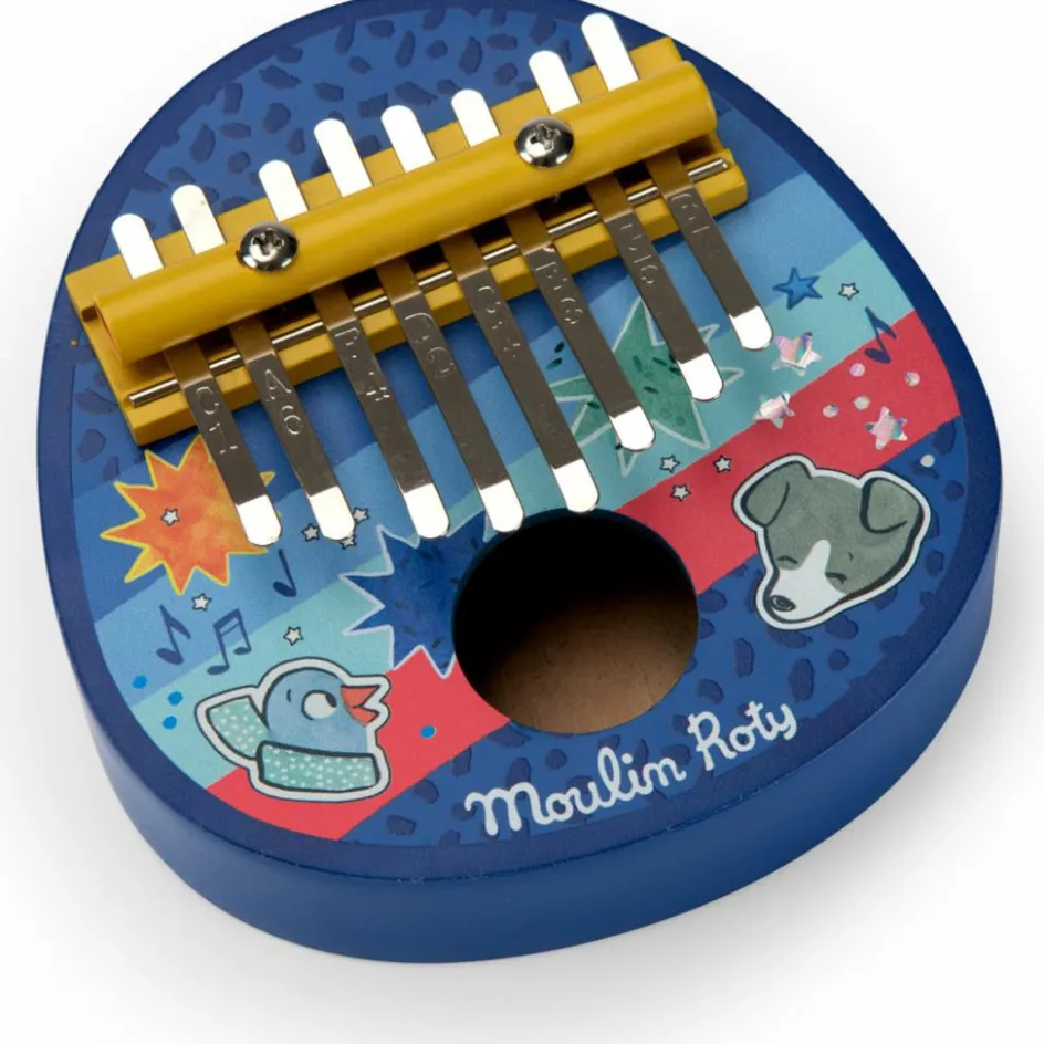 Discount Moulin Roty Kalimba Puce & Pilou