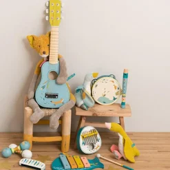 New Moulin Roty Kalimba renard Chaussette Le voyage d'Olga