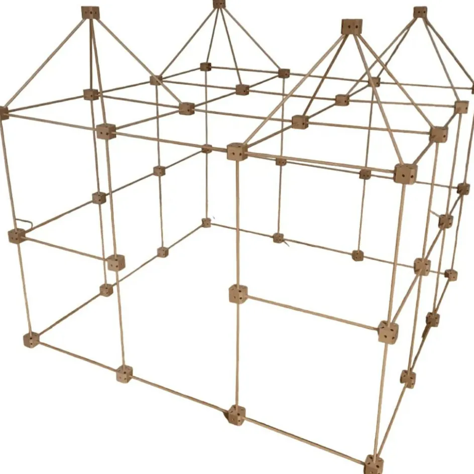 Kit de construction cabane d'intérieur 1001 Cabanes - Pack Grizzly 155 pièces|Sarbakane Sale