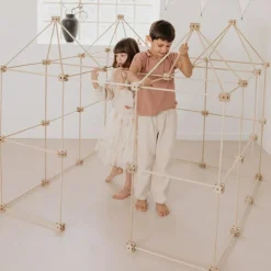 Kit de construction cabane d'intérieur 1001 Cabanes - Pack Grizzly 155 pièces|Sarbakane Sale